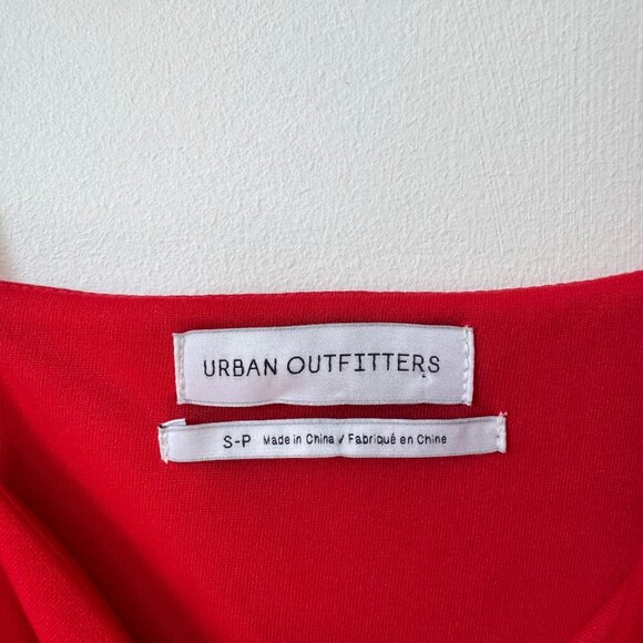 Urban Outfitters Red Wide Leg Jumpsuit - Picture 3 of 4